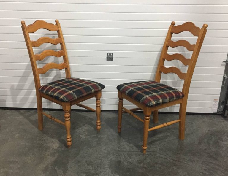 knotty pine dining room chairs