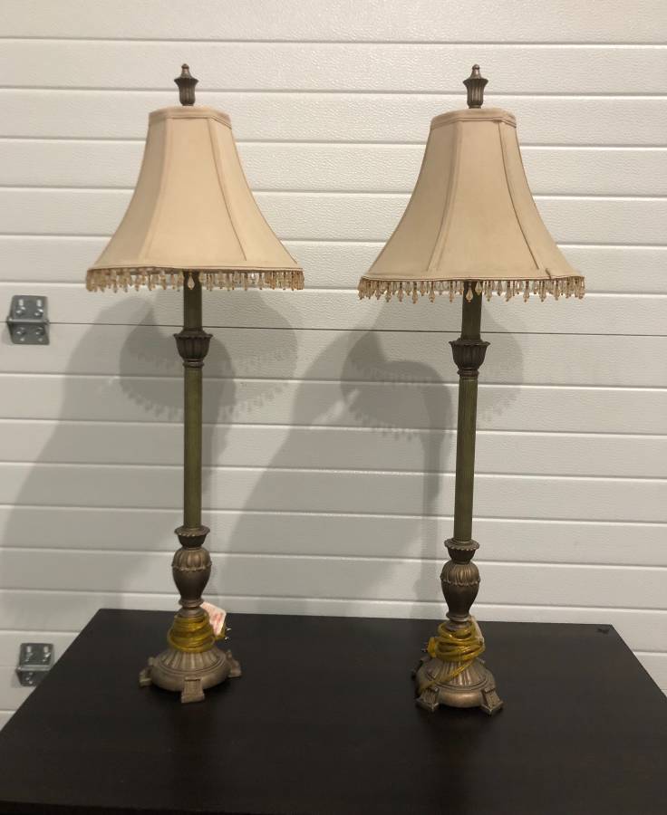 Matching Tall Bronze Table Lamps With, 35 Tall Table Lamps