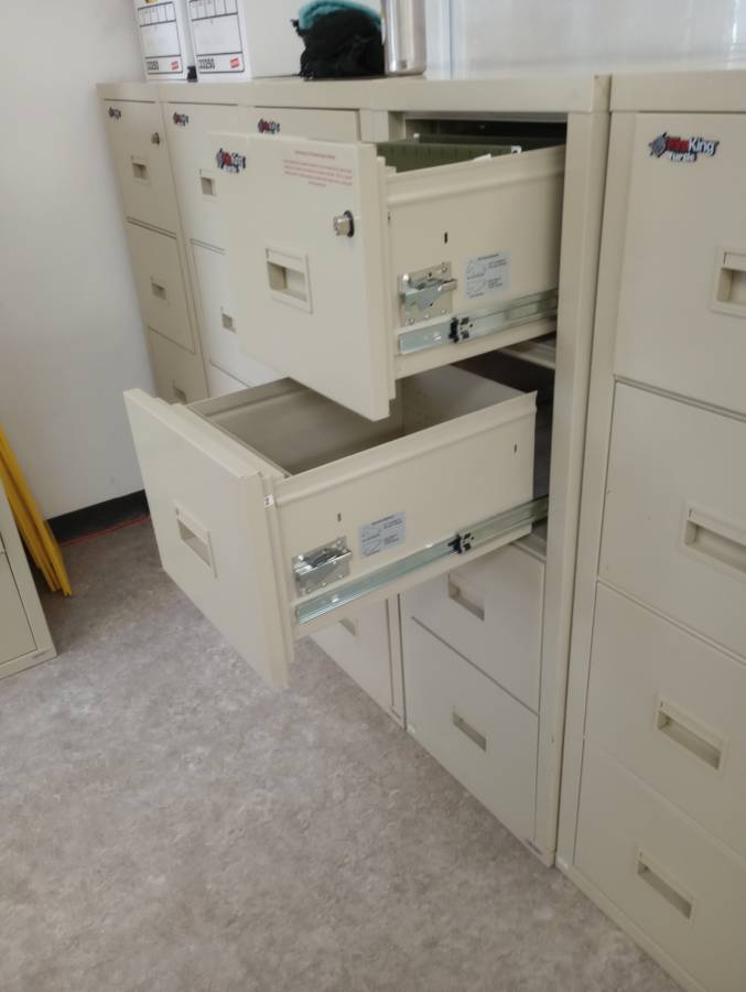 Locking Fireproof File Cabinets