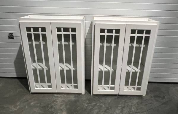 REDUCED!! Beige Rubbermaid Wall Mounted Cabinets ($49 each)