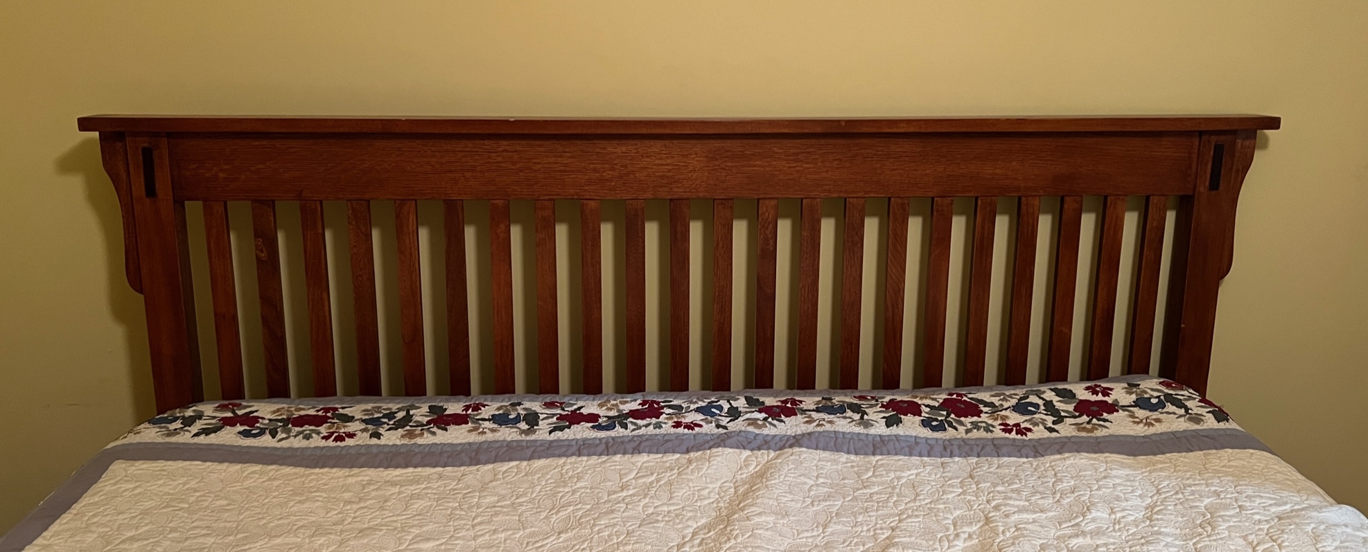 Solid Oak Mission Style King Headboard Creative Bargains